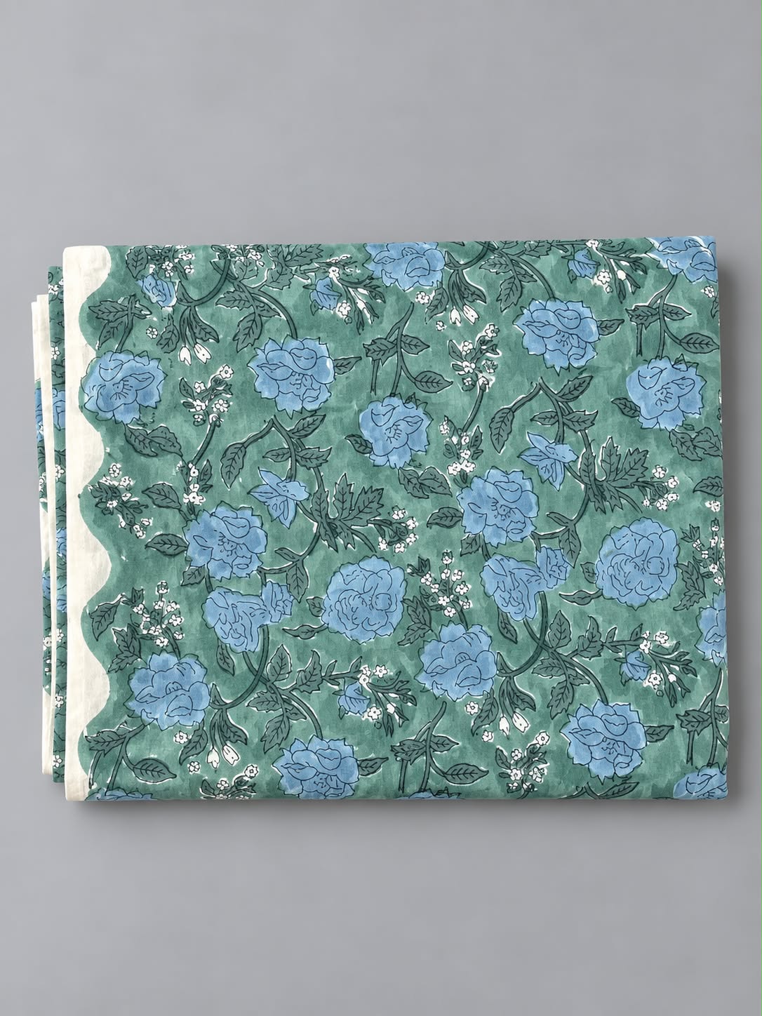Block Printed Cotton Fabric