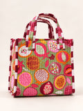 Ruby Pomegranate Sage Handbag