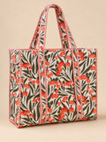 The Saffron Garden Quilted Bag